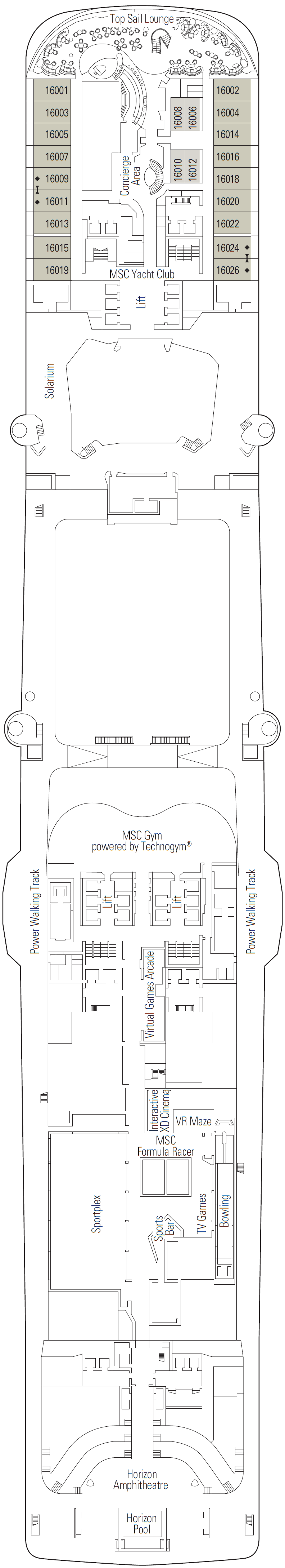 Deck 16 - Meraviglia