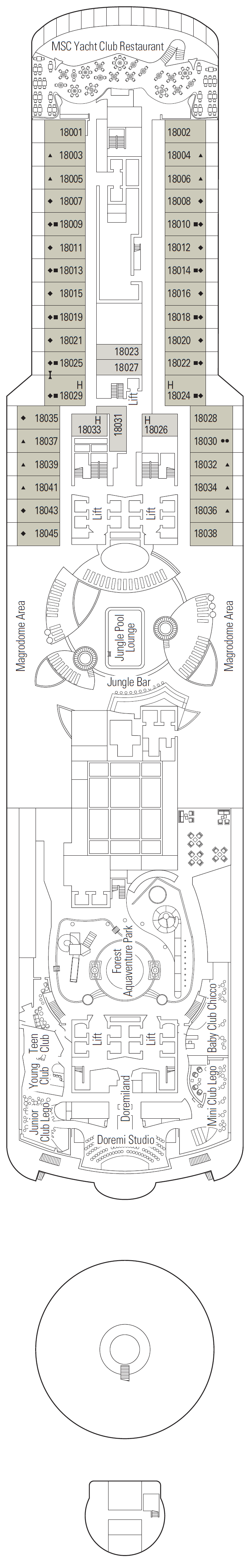 Deck 18 - Playa Paraiso