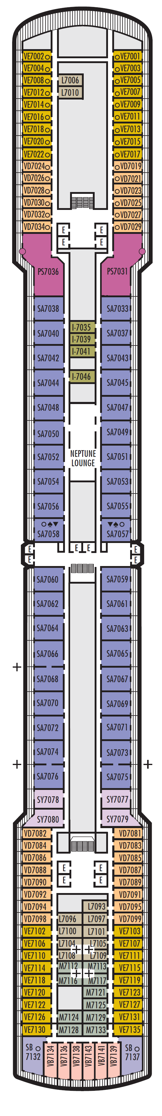 DECK 7 - ROTTERDAM DECK