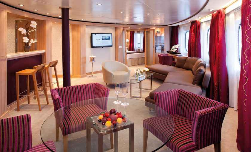 Owners suite Quest schip Seabourn