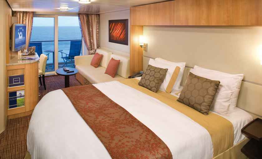 Celebrity cruises buitenhut met balkon C1