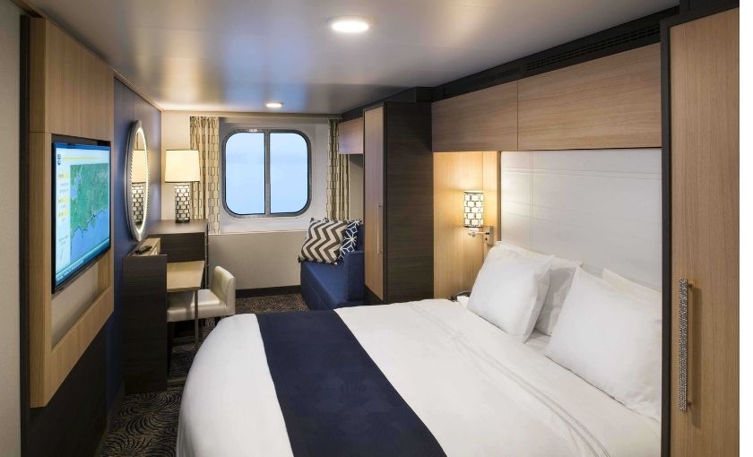 Royal Caribbean buitenhut zonder balkon 2N