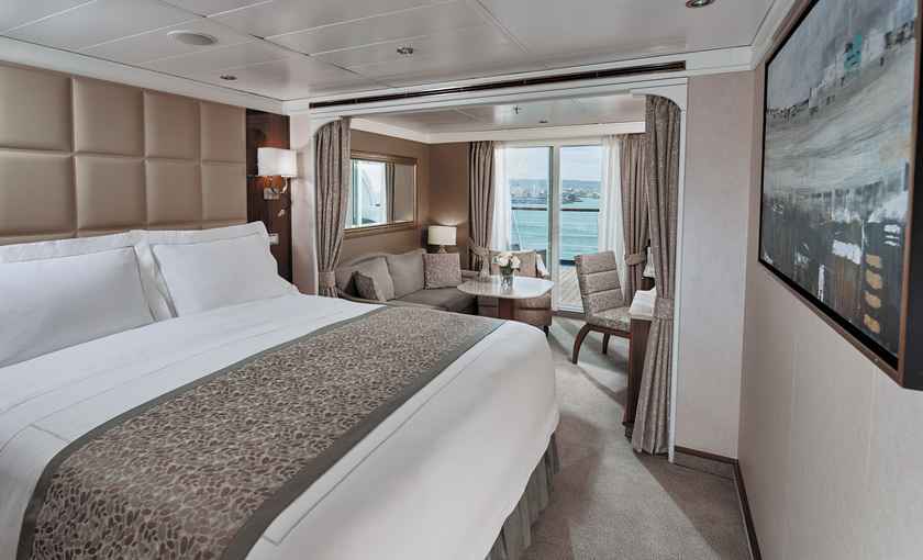 Penthouse Suite Luxe schip Seven Seas Voyager