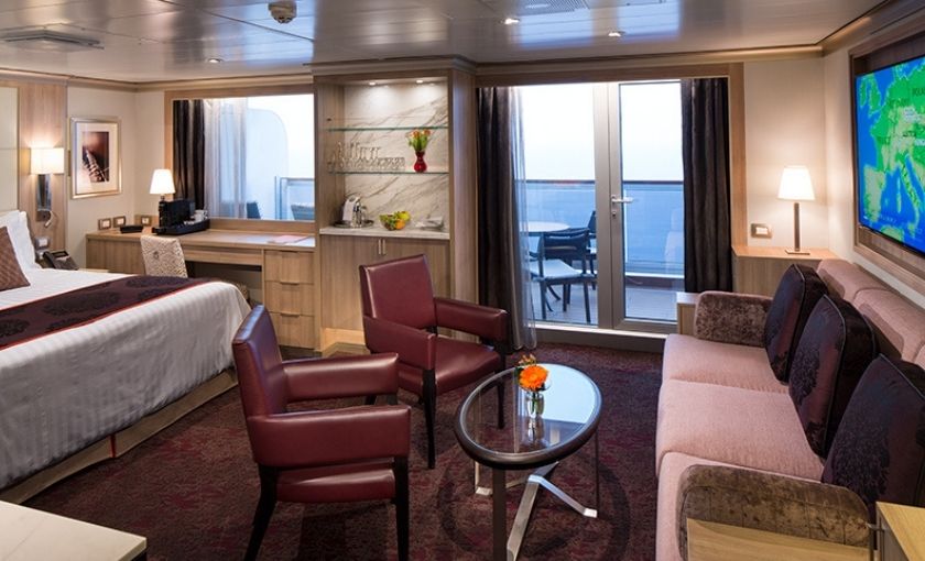 Holland America Line neptune spa suite SQ