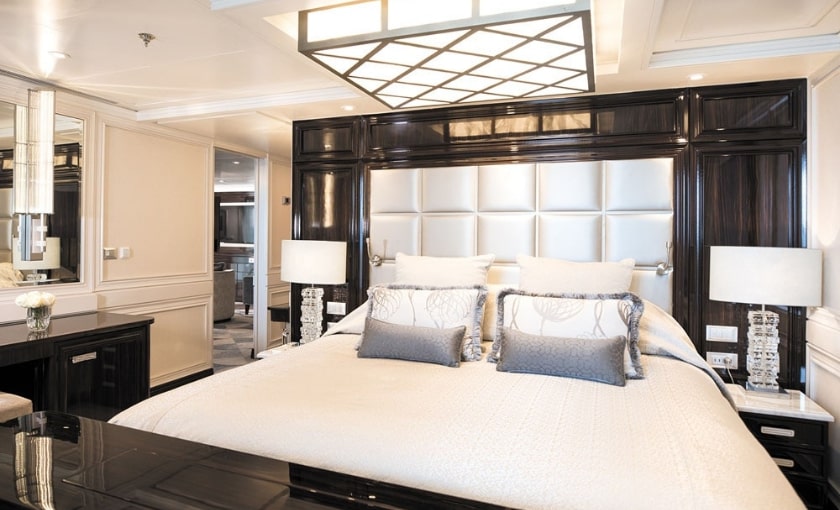 Master Suite Luxe schip Seven Seas Explorer