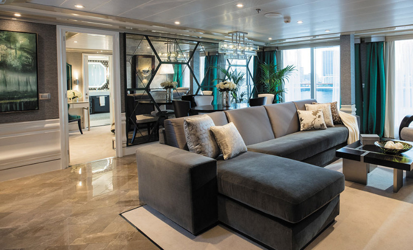Grand Suite Luxe schip Seven Seas Explorer