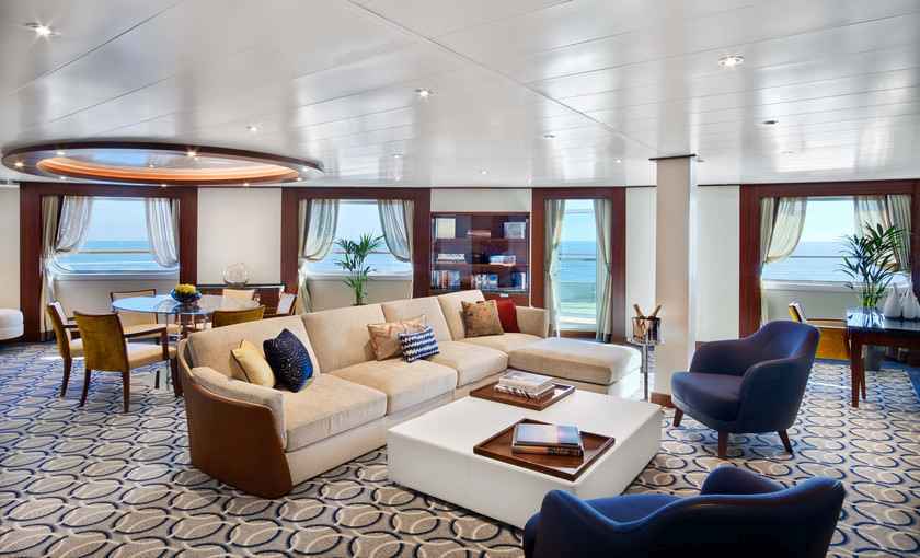 Signature suite  Ovation Schip Seabourn