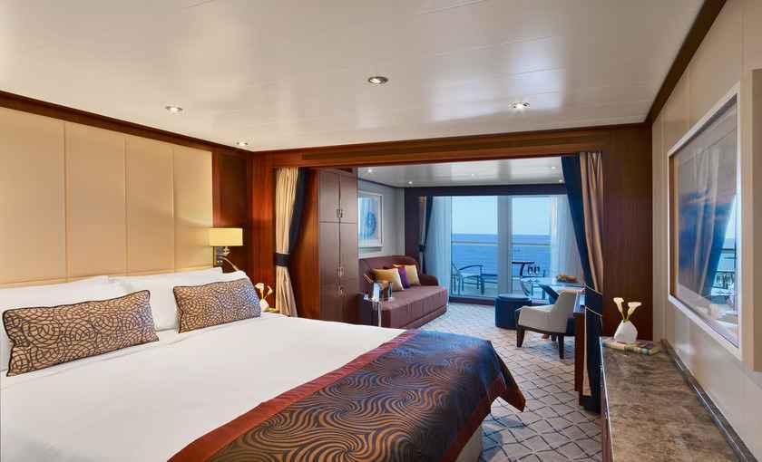 Veranda suite  Ovation Schip Seabourn