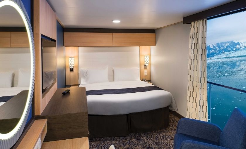 Royal Caribbean binnenhut met virtueel balkon Z