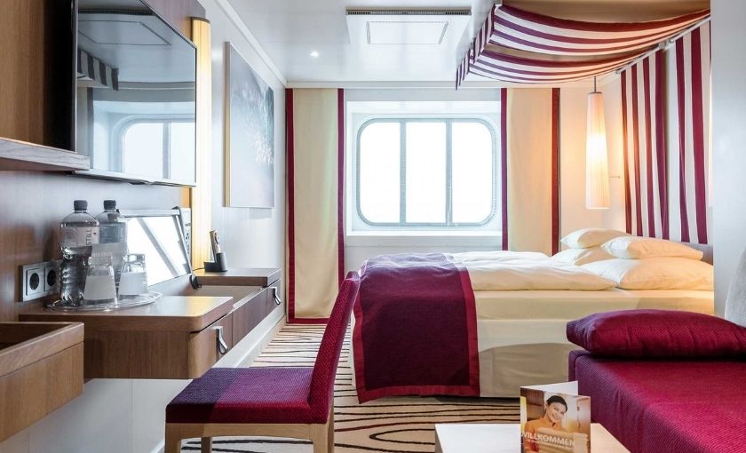 AIDA cruises Garantie buitenhut.