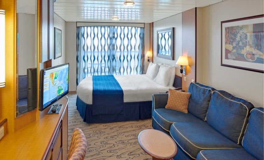 Royal Caribbean buitenhut met balkon 1B