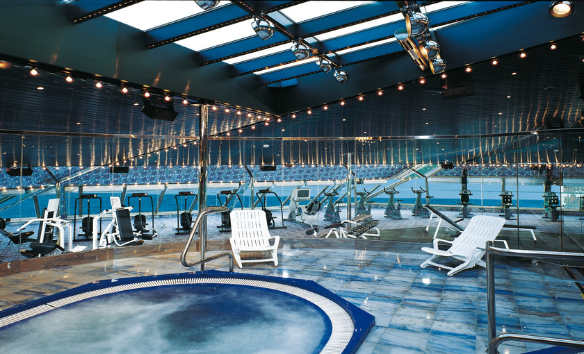 Fitness en spa van Carnival Destiny