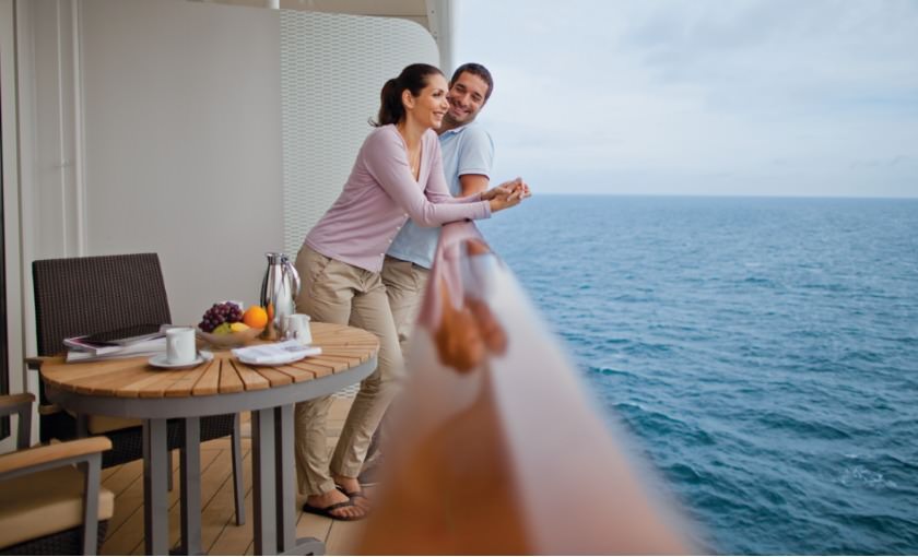 Balkonhut op Celebrity Silhouette