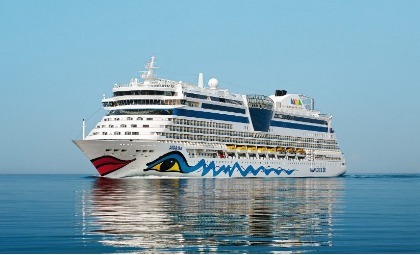 Cruiseschip AIDAdiva van rederij AIDA cruises