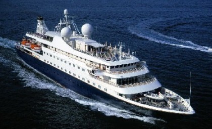 Seadream 1 van rederij SeaDream yacht club