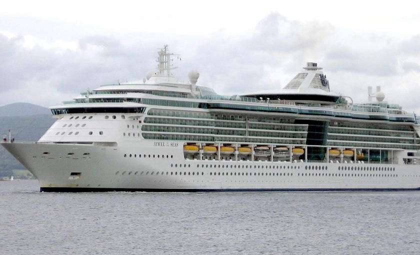 Het gehele schip de Jewel of the Seas