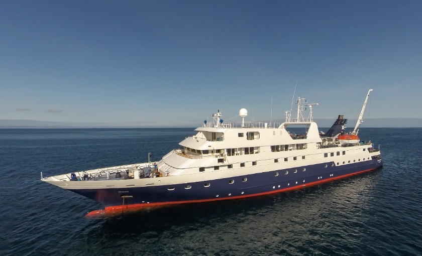 Het volledige schip de Xpedition van Celebrity Cruises