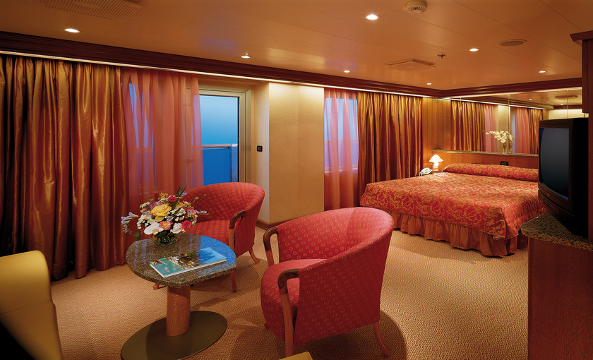 Penthouse suite van Carnival Liberty