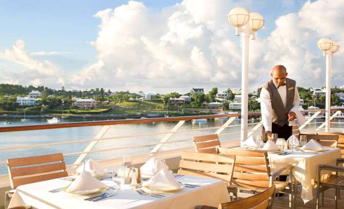 Breeze met dinner op de Azamara Journey van Azamara club cruises