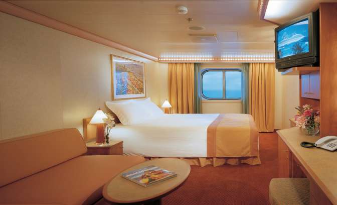 Buitenhut op de Carnival Glory