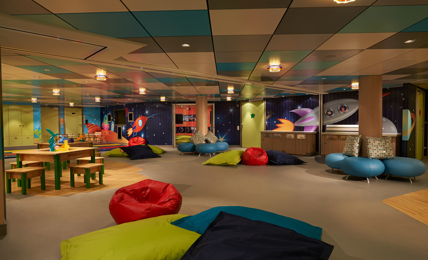 Een kidsclub op de Norwegian Getaway van NCL