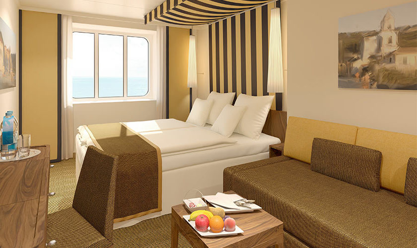 Luxe hut van rederij AIDA