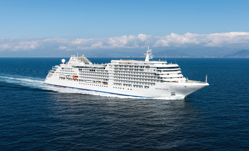 Nieuwste schip van rederij Silversea, de Silver Muse