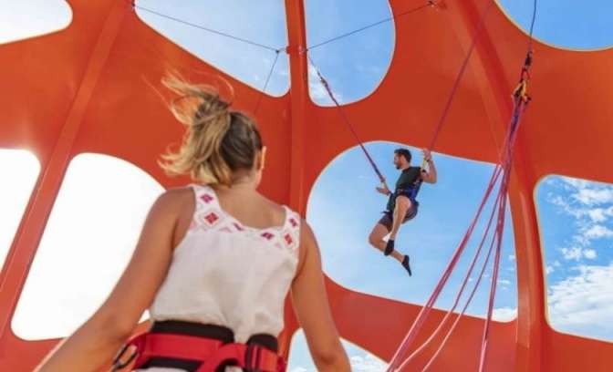 Trampoline Odyssey of the Seas Royal Caribbean.