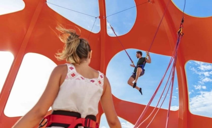 Trampoline Odyssey of the Seas Royal Caribbean.