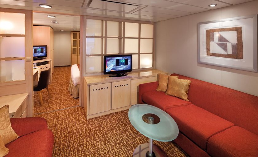 Familie suite van cruiseschip Celebrity Summit
