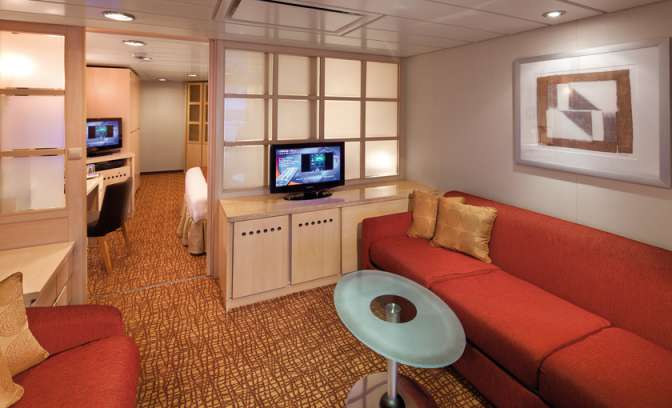 Familie suite van cruiseschip Celebrity Summit