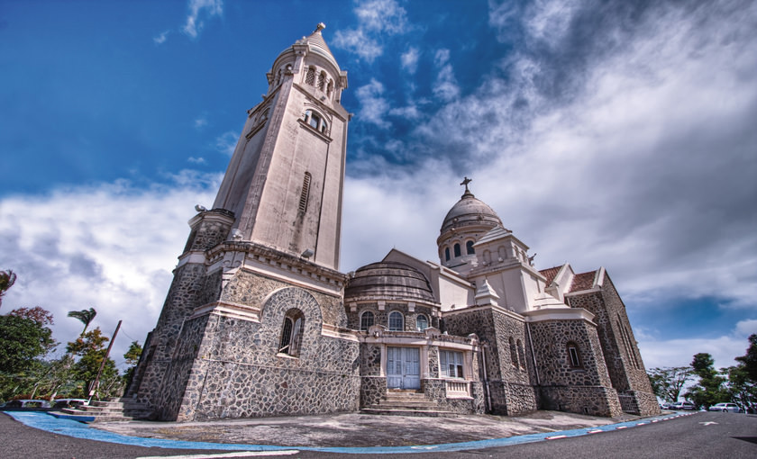 De Sacre Coeur op Martinique